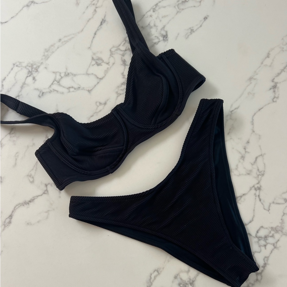 Zulu & Zephyr Black Bikini Set